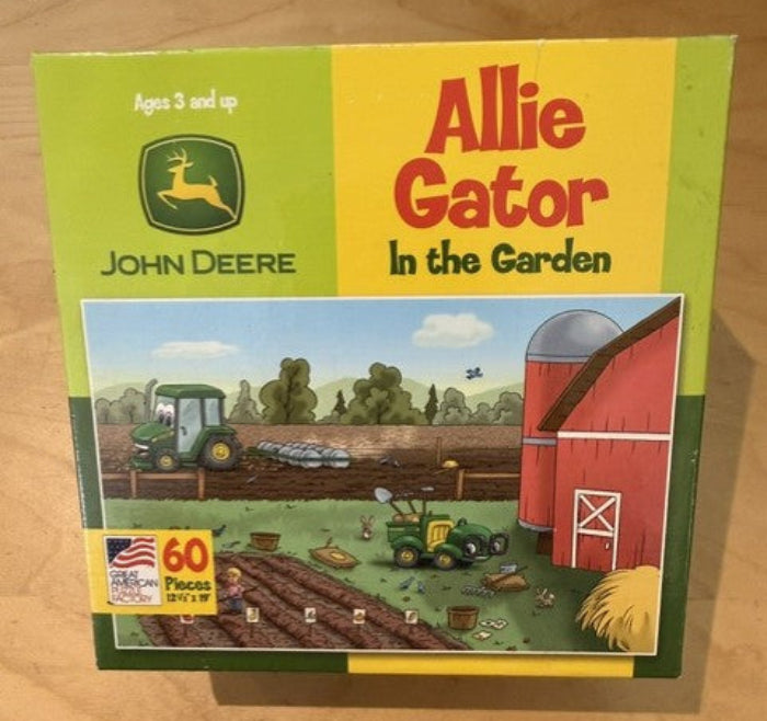 John Deere  #284 Allie Gator 60 Piece Great American Puzzle Factory
