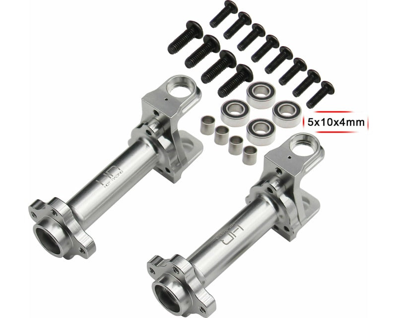 Hot Racing CB20E08 Heavy Duty Aluminum Axle Tube Kit: Tamiya Clod Buster