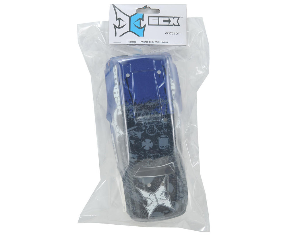 ECX ECX8302 Painted Body Blue: 1/18 Smash