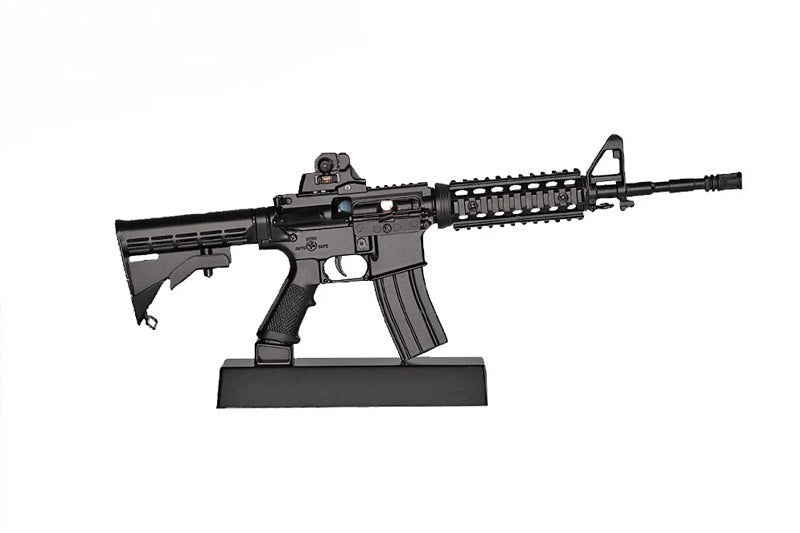 Goat Guns AR-BLACK AR15 Mini Model Black 1:3 Scale Die-Cast