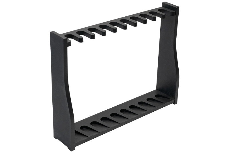 GoatGuns RACK-BLACK 1:3 Scale 10 Slot Miniature Gun Rack Black