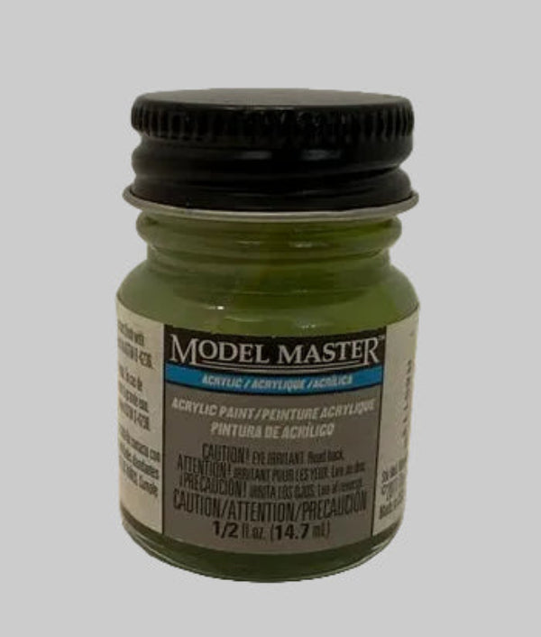 Testors Model Master Acryl 4739 Pale Green FS34227 Flat 1/2 oz Paint