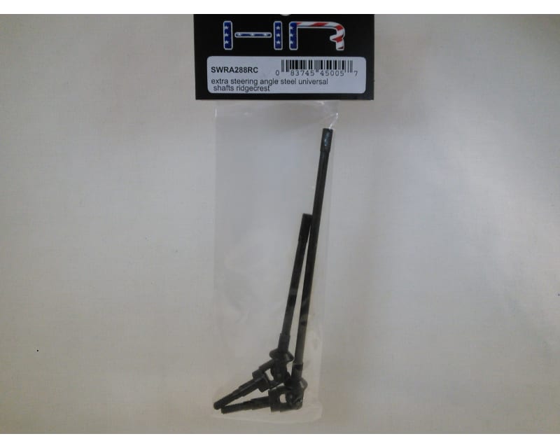 Hot Racing SWRA288RC High Angle Steel Universal Front Axles: Axial Wraith, AX10 RR10 SMT10