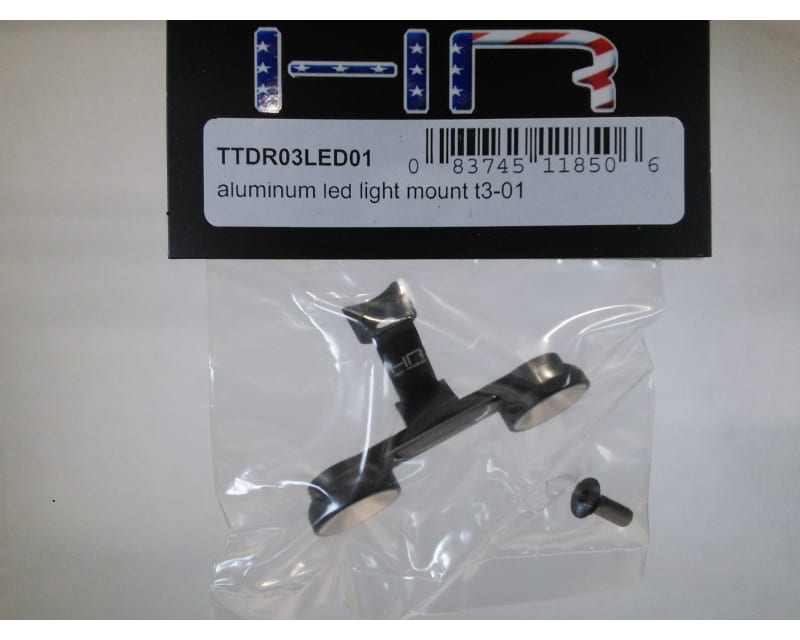 Hot Racing TTDR03LED01 Aluminum Led Light Mount: Tamiya T3-01