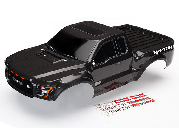 Traxxas 5826A 2017 Ford F-150 Raptor Black Body w/Decals 1/10 Slash