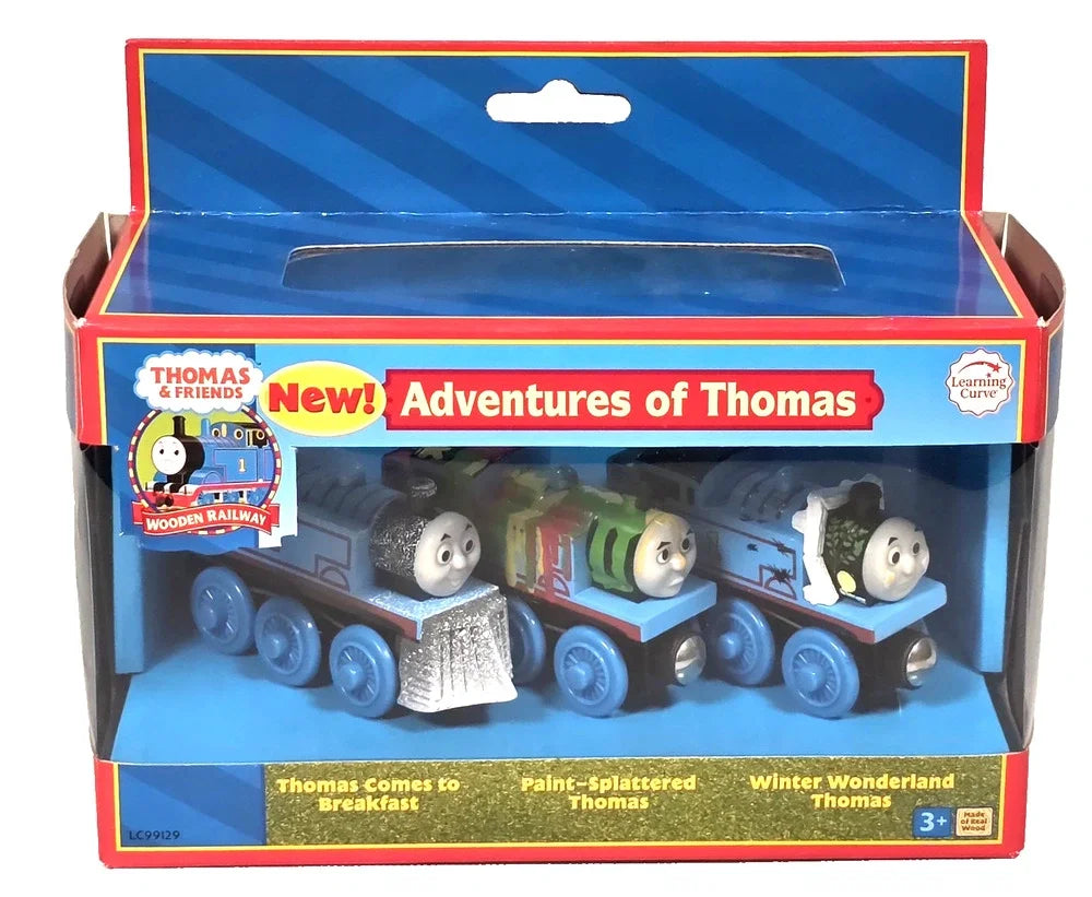 Thomas & Friends Wooden Railway LC99129 Adventures of Thomas 3-Pack Vintage