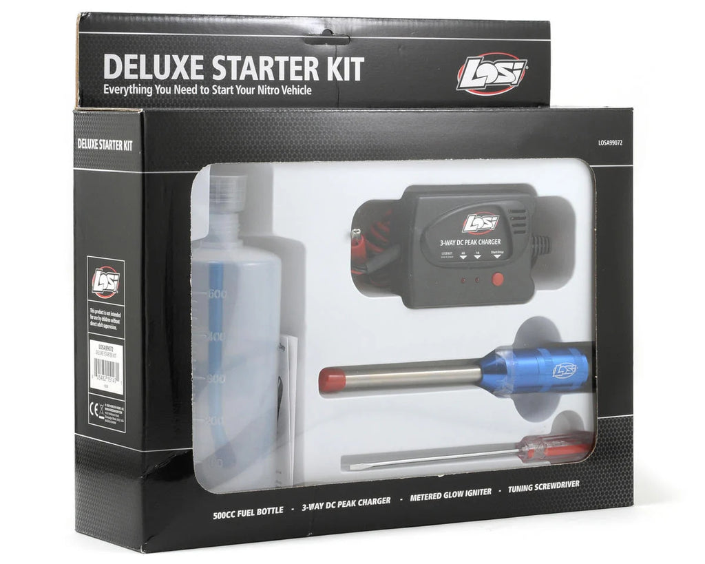 Losi LOSA99072 Deluxe Nitro Starter Kit