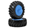 Losi LOSB1481B 1.9 Mini Rock Bashers Tires Blue Compound 2 Mini Crawler