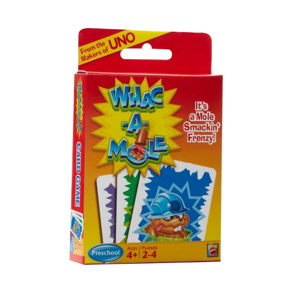 Mattel Whac-A-Mole Card Game T5131 2010 Family Game Ages 5+ New Sealed