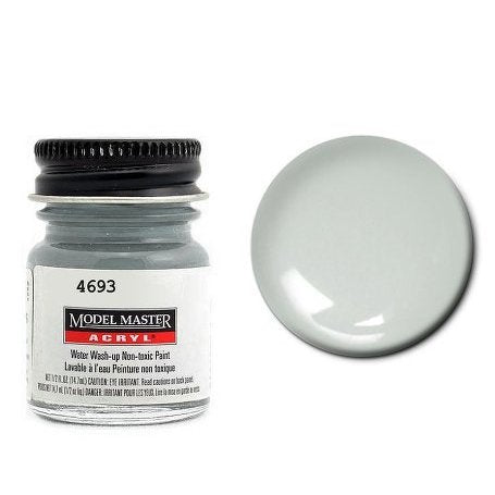 Testors 4693 Model Master Acryl Aircraft Gray FS16473 Gloss 1/2 oz