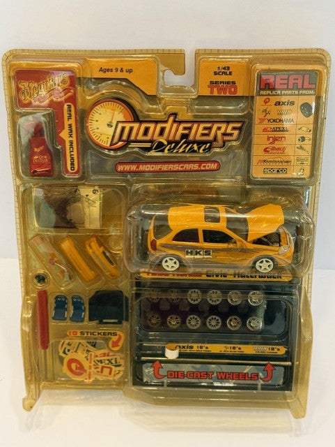 Xconcepts 20711 Modifiers Deluxe 1998 Honda Civic Hatchback Yellowed Packaging