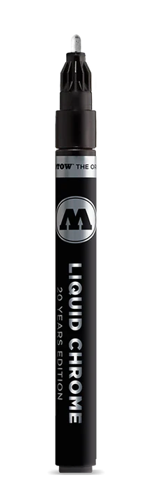 Molotow Markers 102 2mm Liquid Chrome Mirror Effect Marker MLW1021 703.102