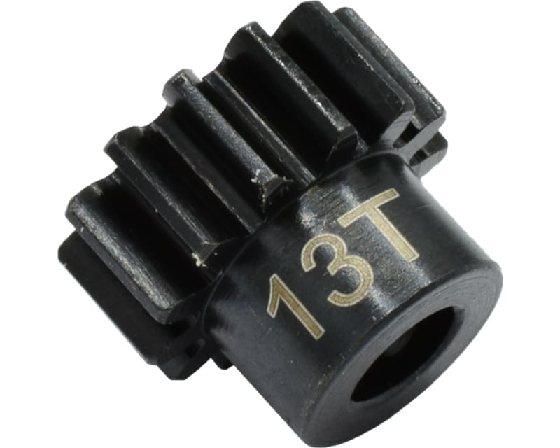 Hot Racing NSG13M1 13t Steel Mod 1 Pinion Gear 5mm