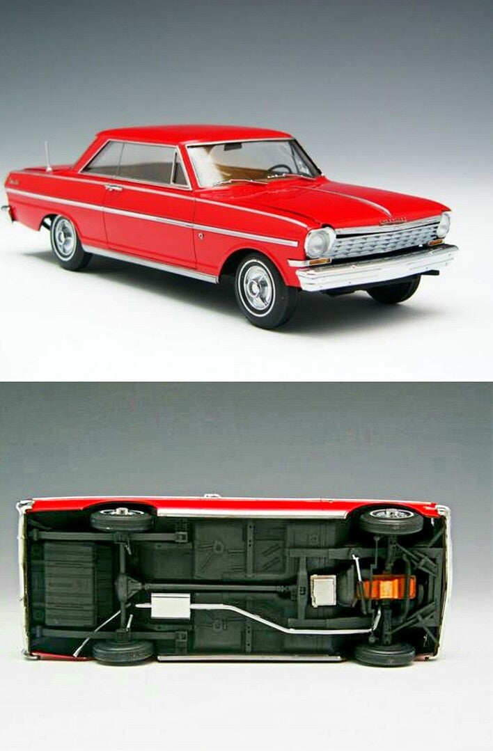 Moebius Models 2319 1963 Chevrolet Nova SS Coupe 1/25th Scale Model Kit