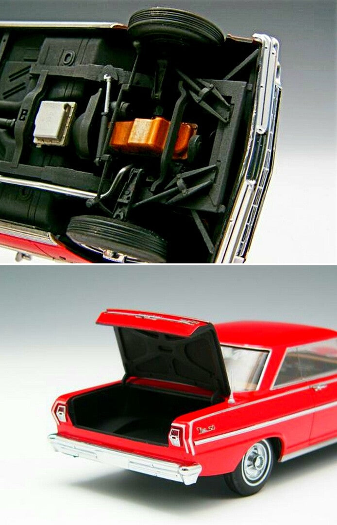 Moebius Models 2319 1963 Chevrolet Nova SS Coupe 1/25th Scale Model Kit