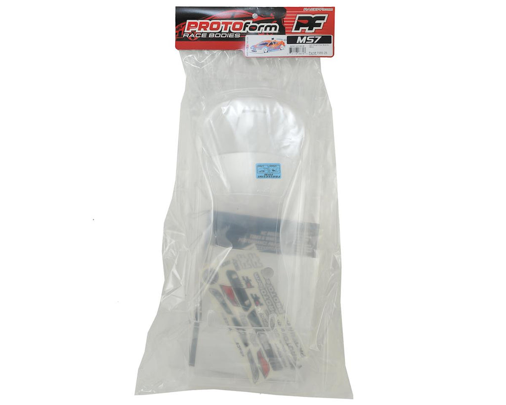 Pro-Line PROTOform 1555-20 MS7 X-Lite Clear Body 190mm Touring Car