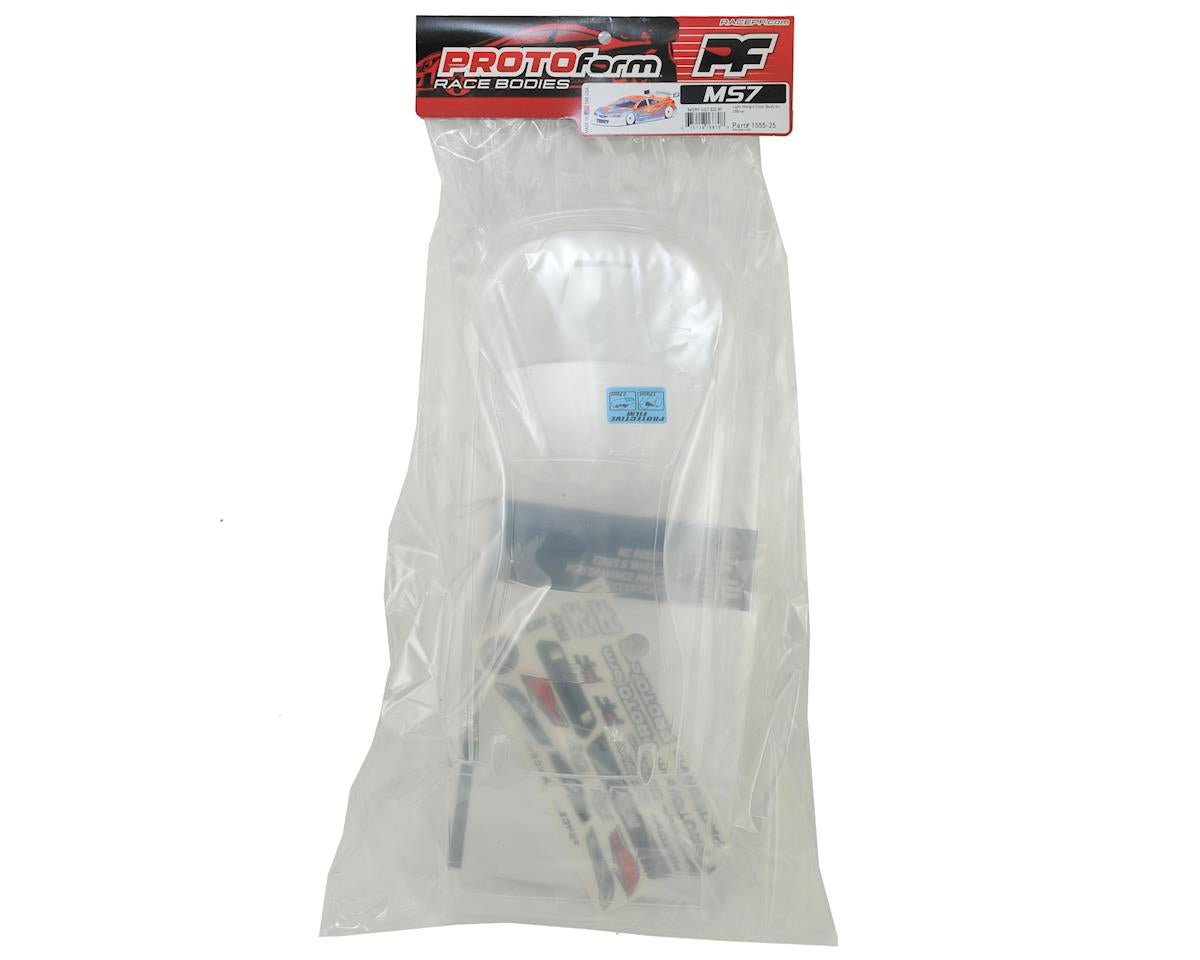 Pro-Line PROTOform 1555-20 MS7 X-Lite Clear Body 190mm Touring Car