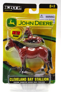 ERTL John Deere Cleveland Bay Stallion with Foal Horse Figures NEW Sealed