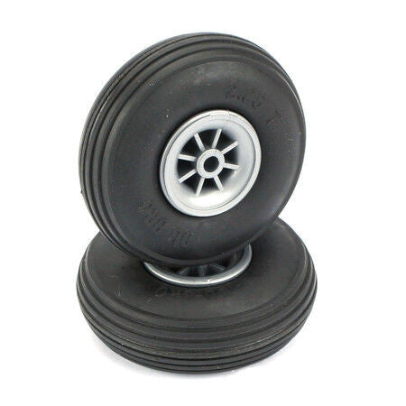 Du-Bro 225T Treaded Wheels 2-1/4  (2)
