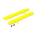 Blade BLH3715YE Yellow Fast Flight Main Rotor Blade Set: 130 X