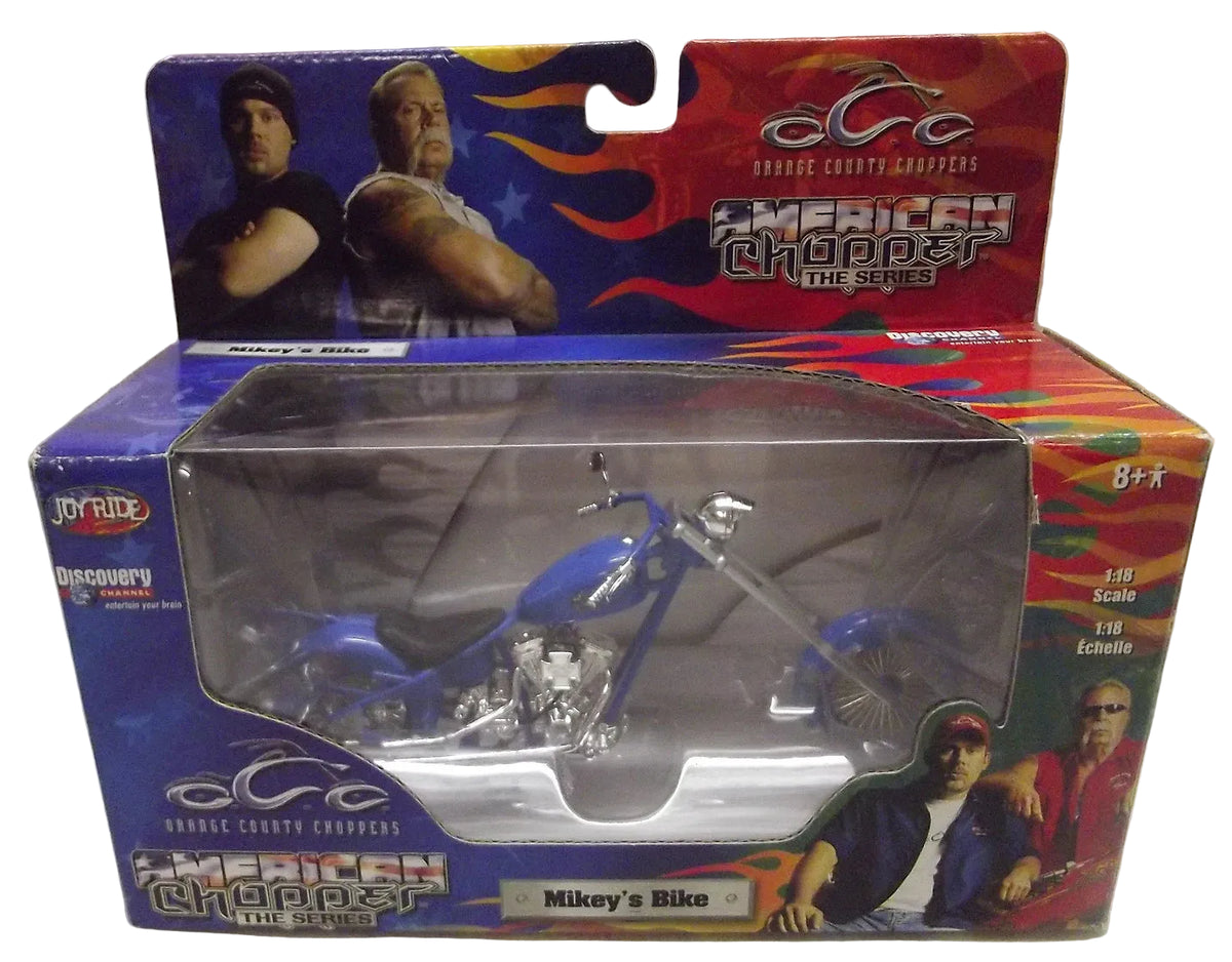 ERTL Joy Ride 37168 Mikey's Bike American Chopper 1:18 Diecast Motorcycle OCC