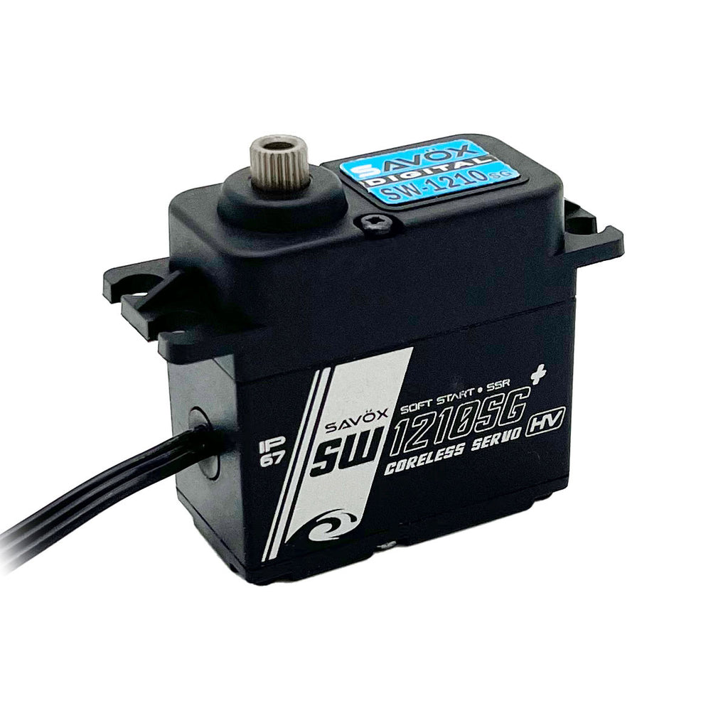 Savox SW1210SGP-BE Waterproof HV Coreless Digital Servo Black Edition