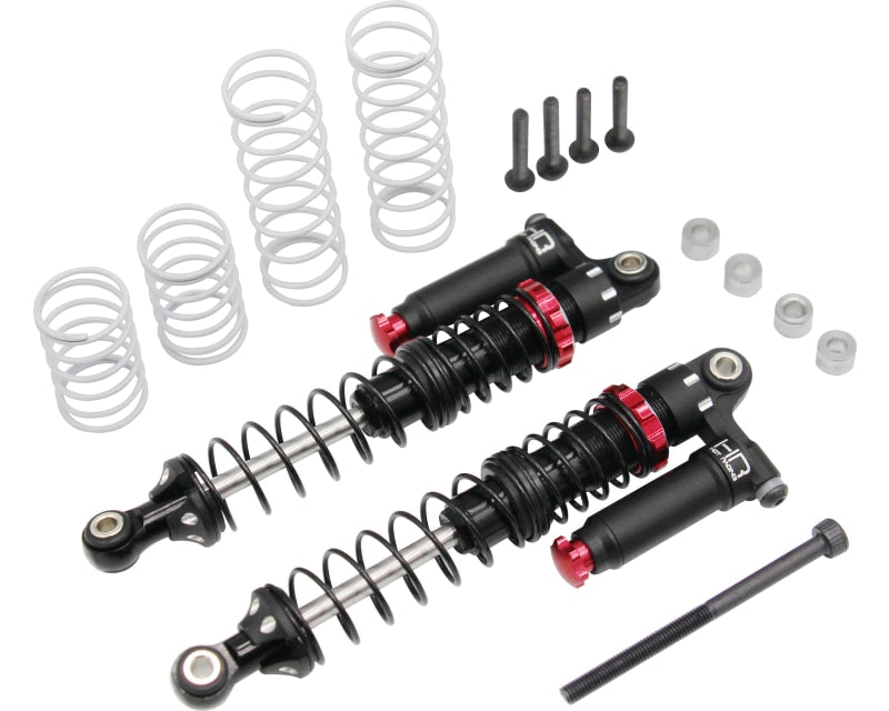Hot Racing TD90RV02 90mm Aluminum Piggyback Shocks Adjustable
