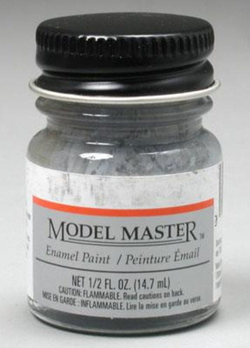 Testors Model Master 2737 Gray Primer Semi-Gloss Enamel Paint 1/2 oz