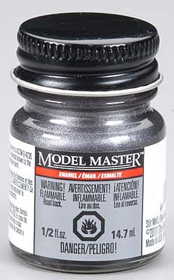 Testors Model Master 275304 Gray Metallic Gloss Enamel Paint 1/2 oz