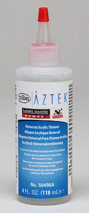 Testors 50496A Model Master Acrylic Airbrush Thinner 4 oz