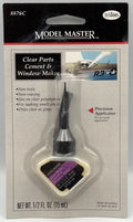 Testors 8876C Model Master Clear Parts Cement Window Maker 1/2 oz