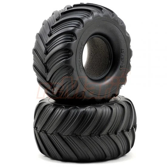 Traxxas 3667-FINAL Terra Groove Tires 5.3" Monster Jam Bigfoot 2 w/Foam