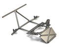 Traxxas 8431X Satin Black Chrome Front Tube Chassis Section: Unlimited Desert Racer