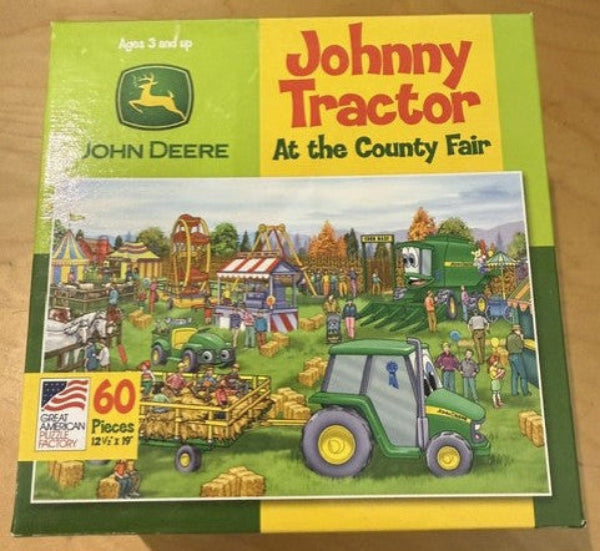 John Deere  #282 Johnny Tractor 60 Piece Puzzle Great American Puzzle Factory