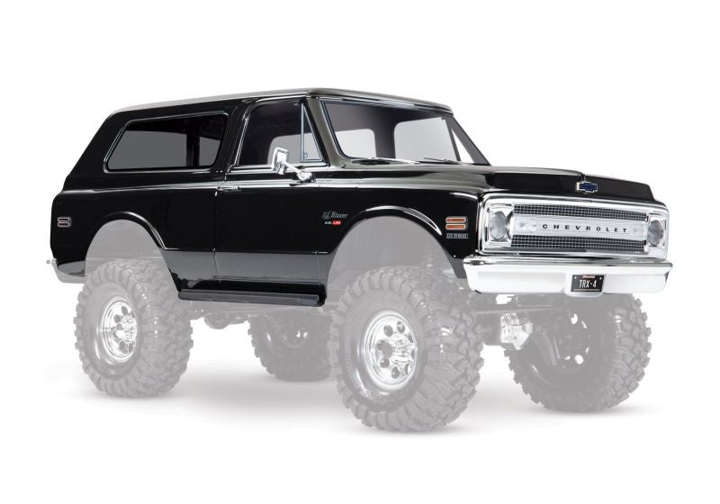 Traxxas 9112X Body, Chevrolet Blazer (1969), Complete (Black)