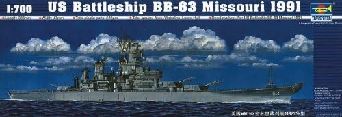 Trumpeter 05705 USS Missouri BB-63 1991 Battleship 1/700 Model Kit NEW Sealed